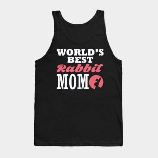 World's best rabbit mom Tank Top